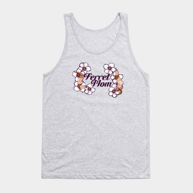 Ferret Mom Tank Top by bubbsnugg